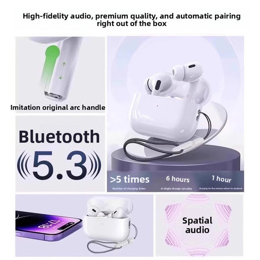 Pro Wireless Bluetooth Earbuds with Active Noise Cancellation