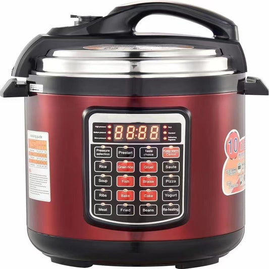 8L Electric Multifunctional Pressure Cooker for Everyday Use