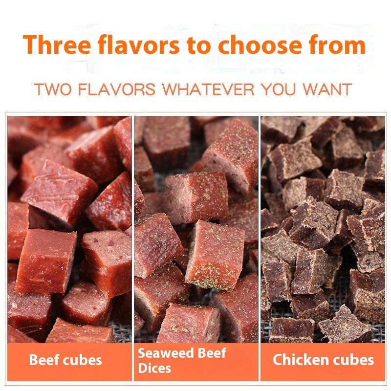 Buy Dried Beef Cubes Dog Snacks Training Reward Pet Treats