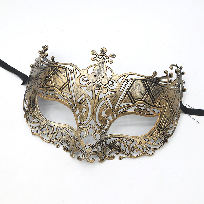 Halloween Ball Party Vintage Prince Flat Head Costume Mask