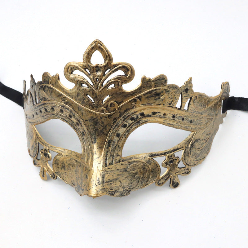 Halloween Ball Party Vintage Prince Flat Head Costume Mask