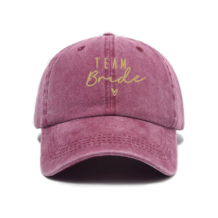 Buy Retro Distressed Baseball Cap – Letter Print Casual Sun Hat