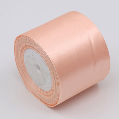 8CM Wide Silk Ribbon – Colored Ribbons for Wedding Supplies
