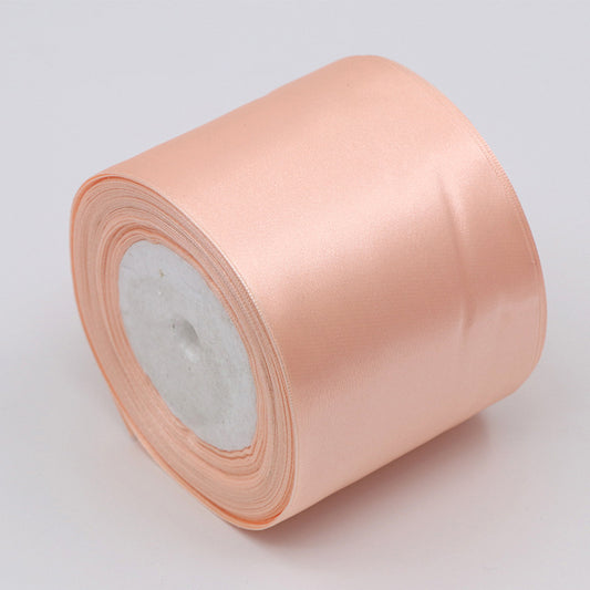 8CM Wide Silk Ribbon – Colored Ribbons for Wedding Supplies