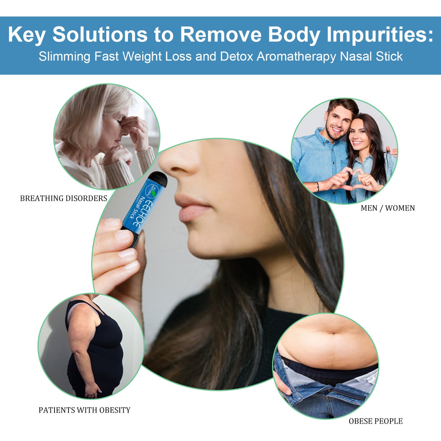 Slimming Nose Tube – Cooling, Refreshing & Body Shaping Tool