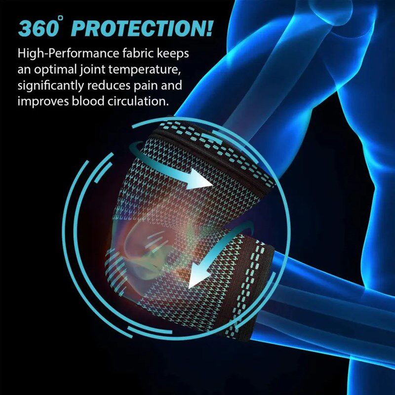 1Pcs Elastic Elbow Brace Arm Sport Support Elbow Sport Safet