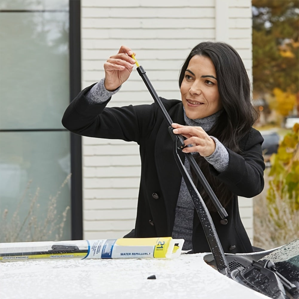 2-In-1 Windshield Wiper Blades 26 Inch for Clear Rain Driving Global swanky 1 