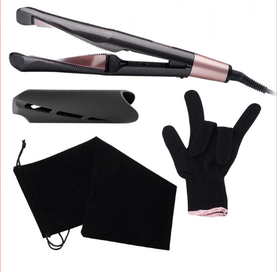 2-in-1 Hair Crimper and Straightener Comb for All Hair Types globalswanky 03