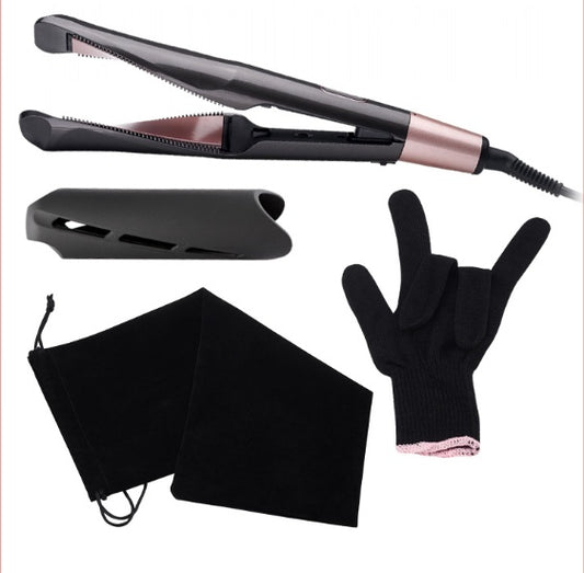 2-in-1 Hair Crimper and Straightener Comb for All Hair Types globalswanky 03