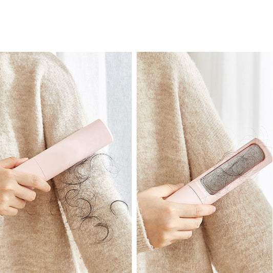  2-in-1 Pet Hair Remover Self-Cleaning Lint Brush Cats & Dogs
global-swanky 2