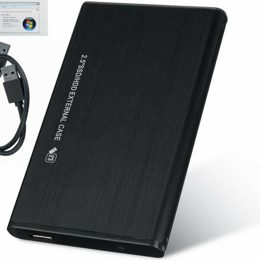 2.5 Inch SATA SSD Enclosure for Portable External Data Storage Global swanky 1
