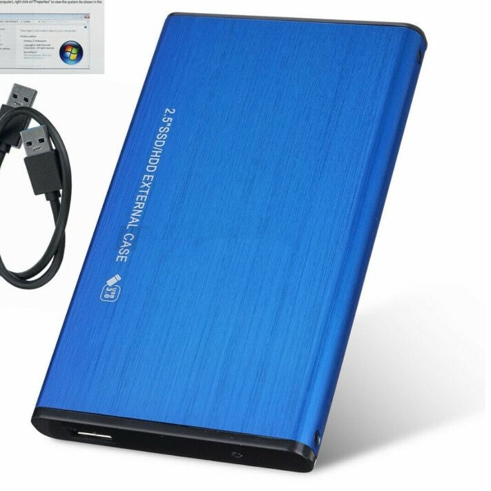 2.5 Inch SATA SSD Enclosure for Portable External Data Storage Global swanky 3