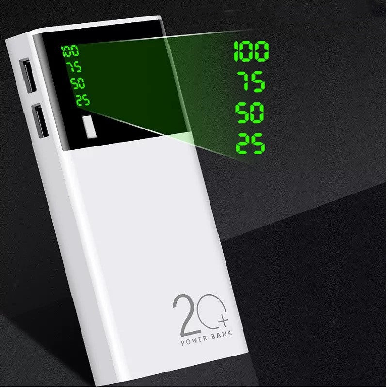 20000mAh Power Bank – Black Rice Customized Portable Charger global swanky 3