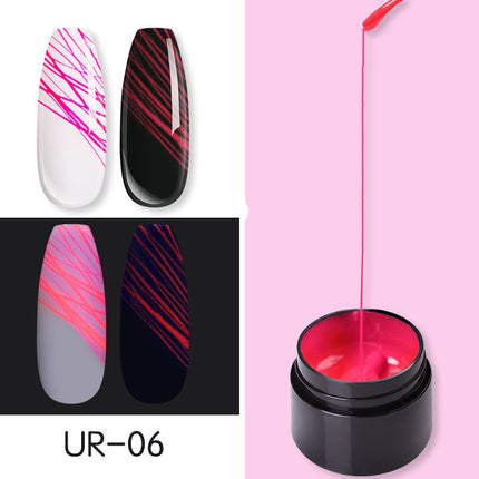 Luminous Spider Nail Gel UV Polish for Stunning Manicure