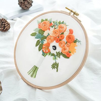 Buy First DIY Embroidery Material Package for Beginners Pros