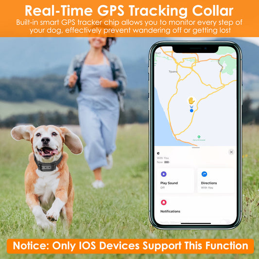 1-Set 328FT Electric Wireless Dog Fence System GPS Collar