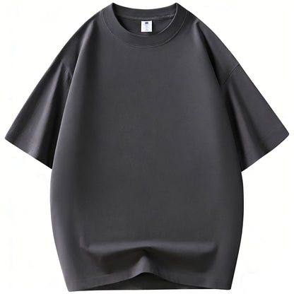 200g Pure Cotton Regular Shoulder Short Sleeve T-Shirt
