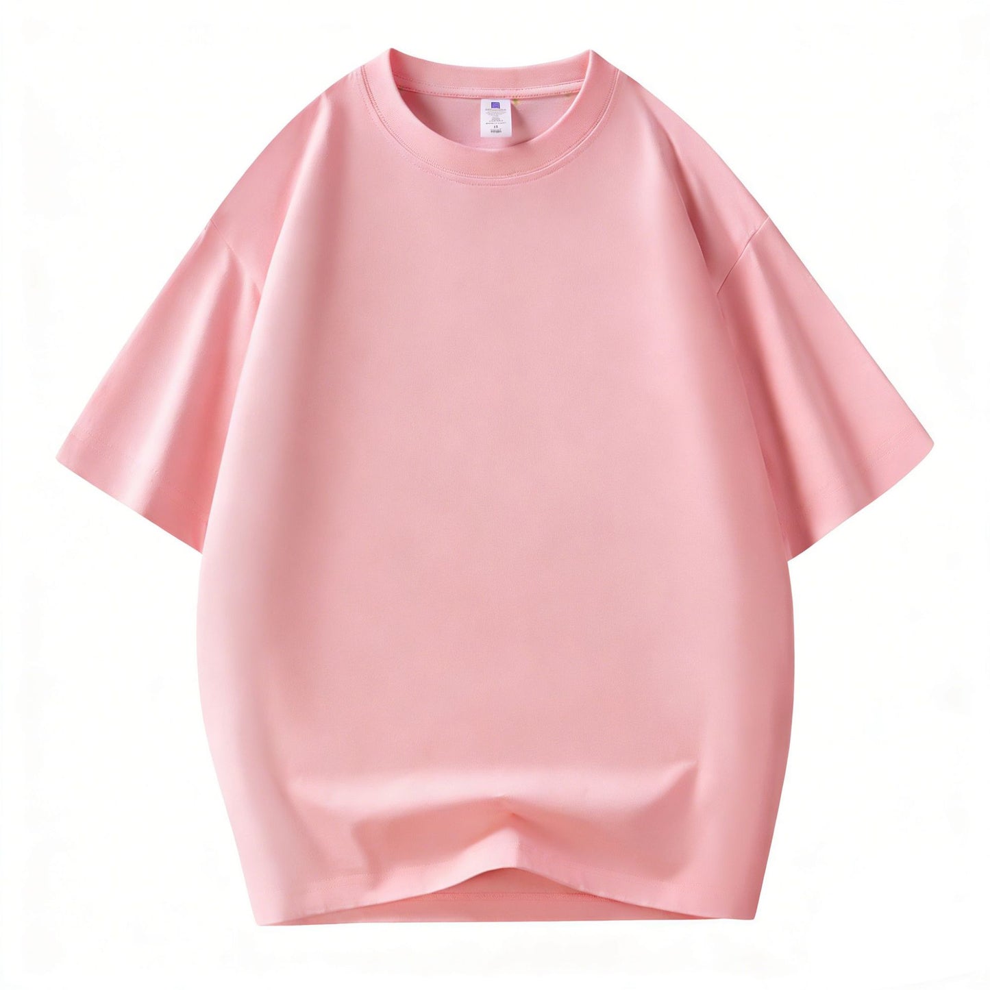 200g Pure Cotton Regular Shoulder Short Sleeve T-Shirt