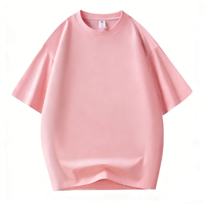 200g Pure Cotton Regular Shoulder Short Sleeve T-Shirt