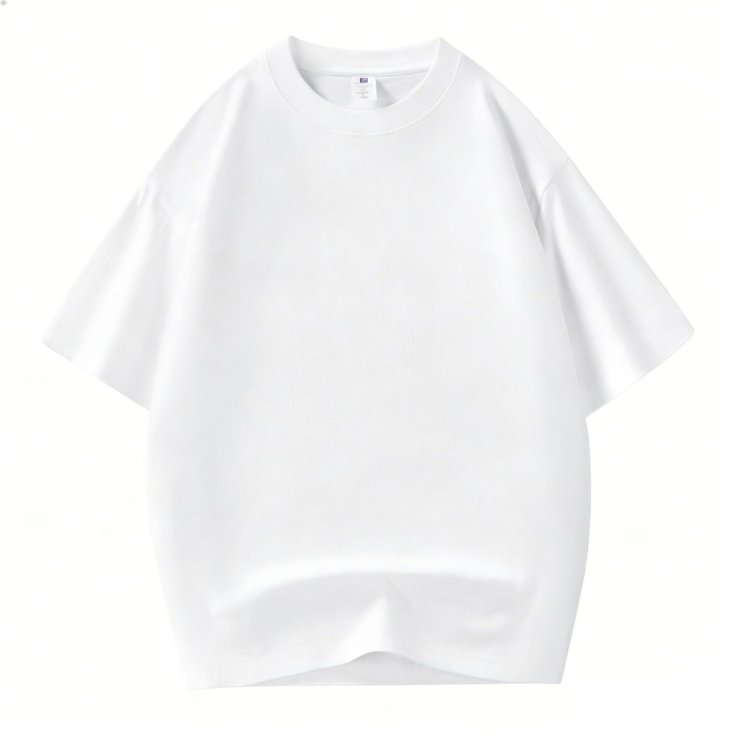 200g Pure Cotton Regular Shoulder Short Sleeve T-Shirt
