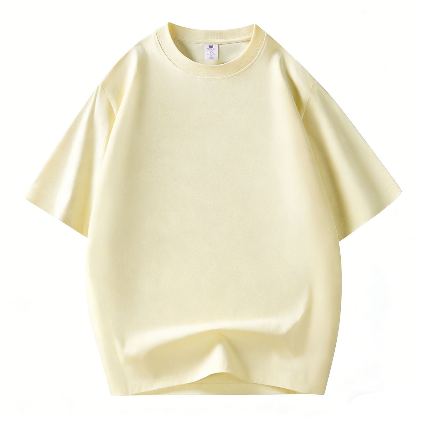 200g Pure Cotton Regular Shoulder Short Sleeve T-Shirt