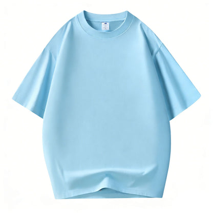 200g Pure Cotton Regular Shoulder Short Sleeve T-Shirt