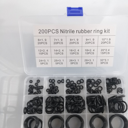 200PCs rubber ring repair Box
