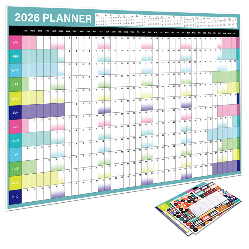 2026 Full-Year English Version Calendar
