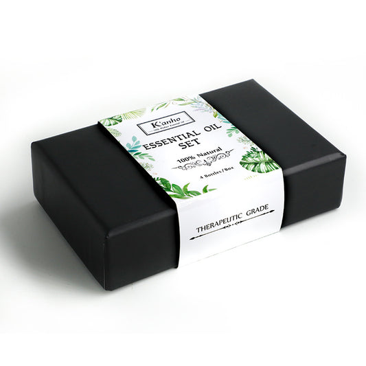 4 Sticks Essential Oil Set for Aromatherapy and Massage