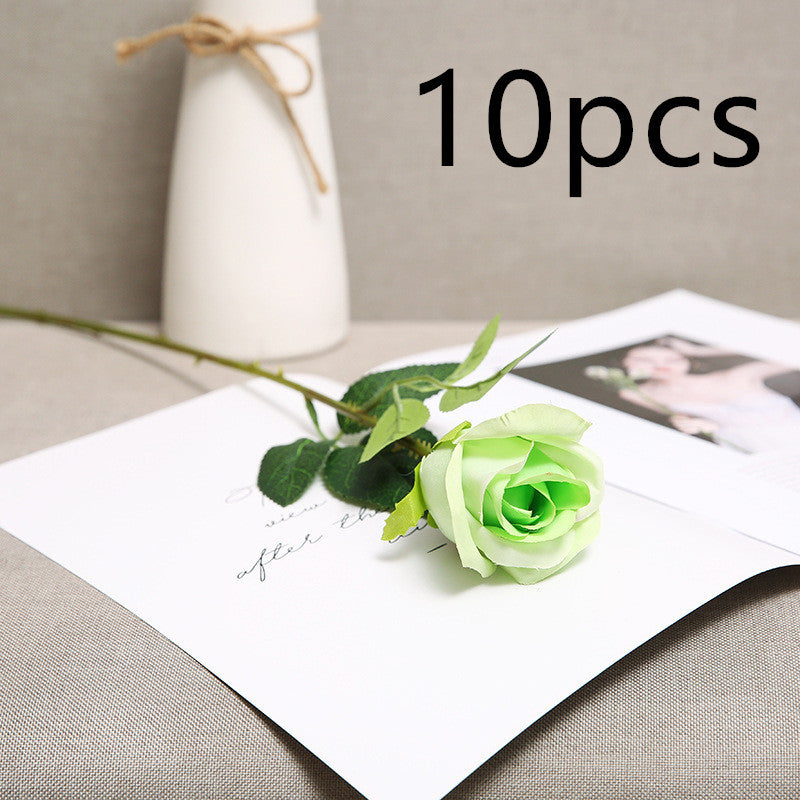 Artificial Red Rose Flowers Stunning Bouquet Gift Decoration