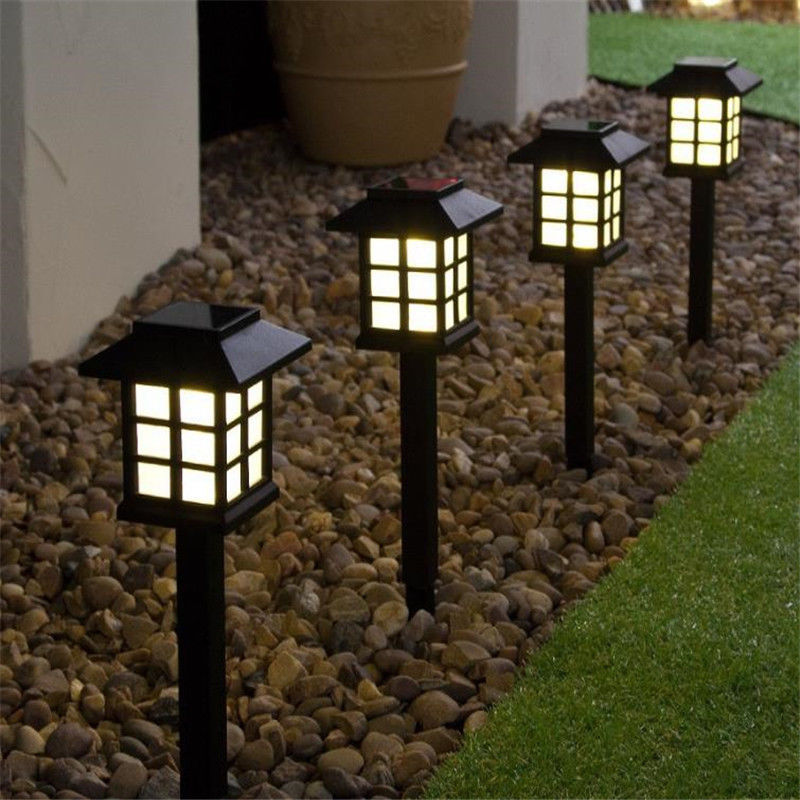 Solar Square Lawn Light Waterproof Outdoor Decoration Lamp