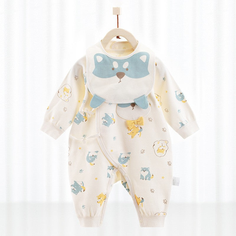 Baby One-Piece Cotton Romper – Soft & Comfortable for Infants