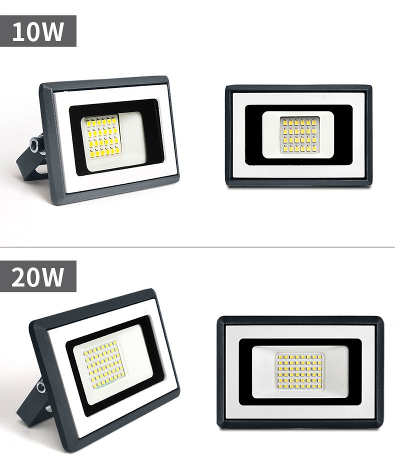 LED Outdoor Flood Light Bright Energy-Saving Exterior Lamp