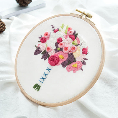 Buy First DIY Embroidery Material Package for Beginners Pros