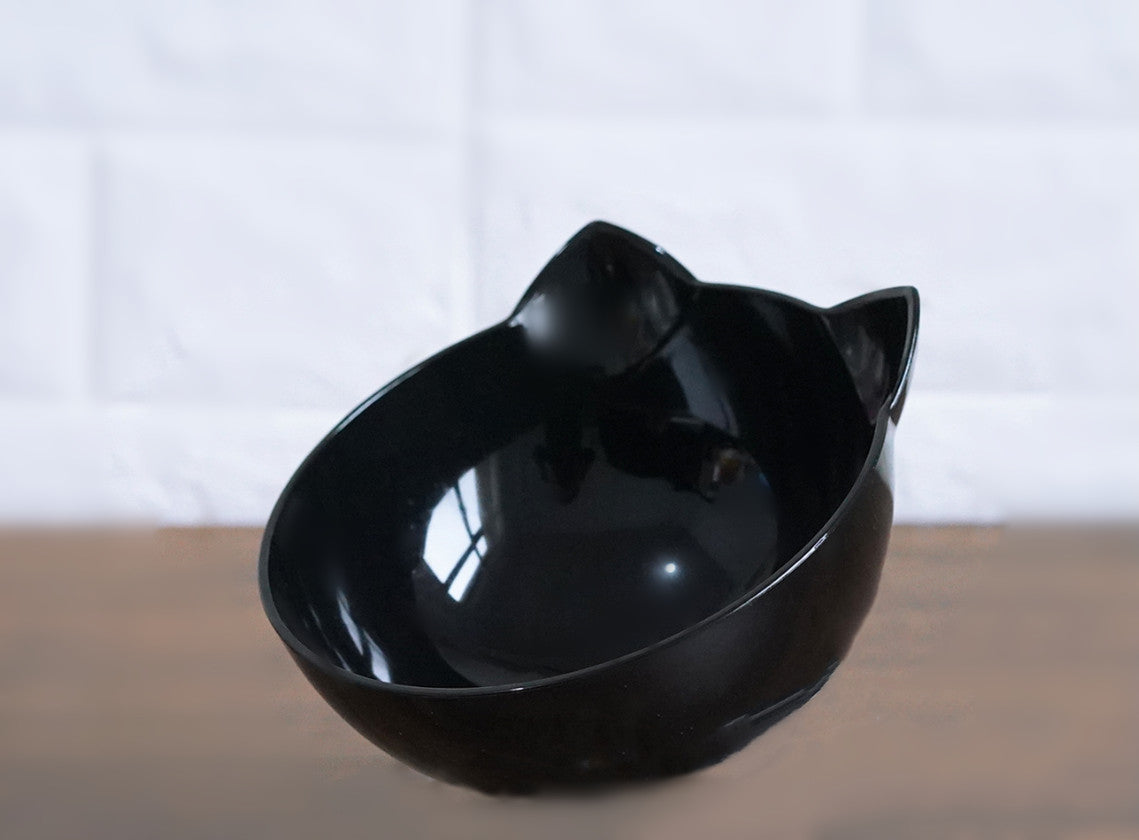 Buy Inclined Cat Bowl with Oblique Mouth – Stylish Pet Feeder