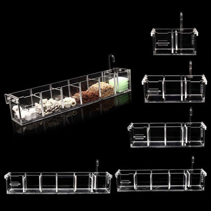 Fish Tank Wet Filter Box – Easy Separation for Aquariums