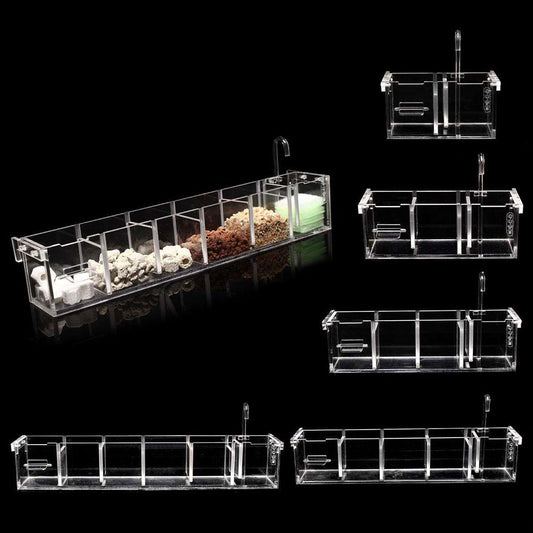 Fish Tank Wet Filter Box – Easy Separation for Aquariums