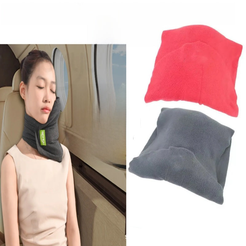 Ergonomic Latex Travel Neck Pillow Soft Support Cushion Pad