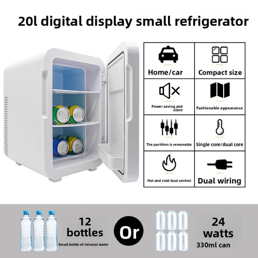  20L Portable Mini Refrigerator Cooler Warmer for Travel  global-swanky 2