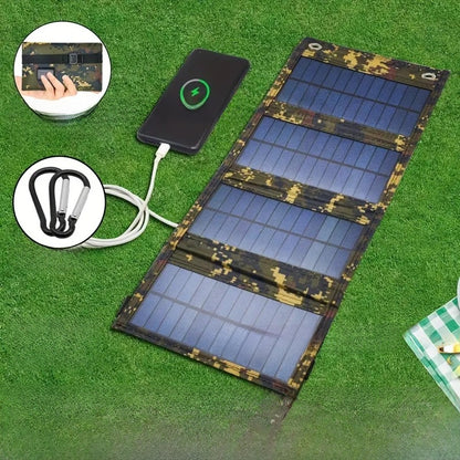  20W Foldable Solar Panel Charger for Fast Solar Energy Use global-swanky 1