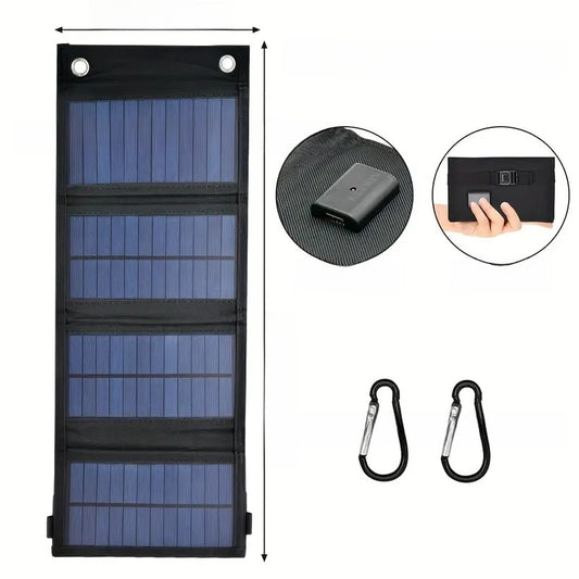 20W Foldable Solar Panel Charger for Fast Solar Energy Use global-swanky 3