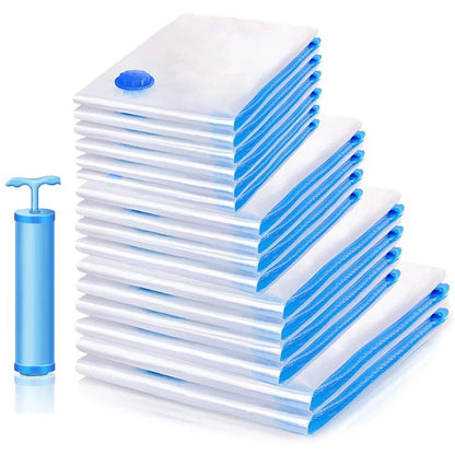 20 Piece Vacuum Compression Bag Set for Clothing Storage Us globalswanky 04