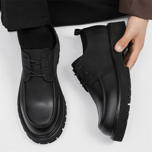 Men’s British Style Leather Shoes Autumn Formal Footwear