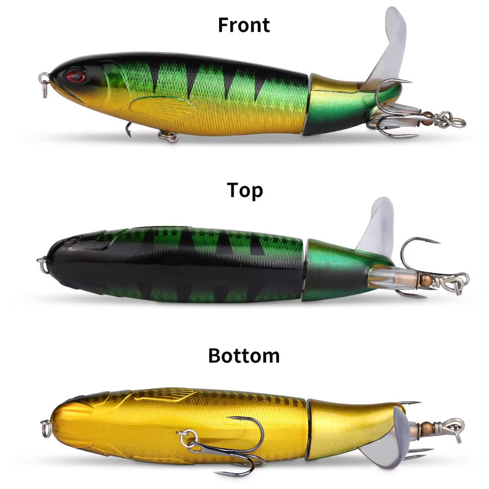 20pcs Topwater Popper Lures Set – 3D Eyes ABS Baits for Bass & Pike Global swanky 3