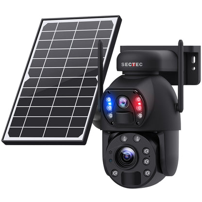 20X Optical Zoom Solar Security Camera