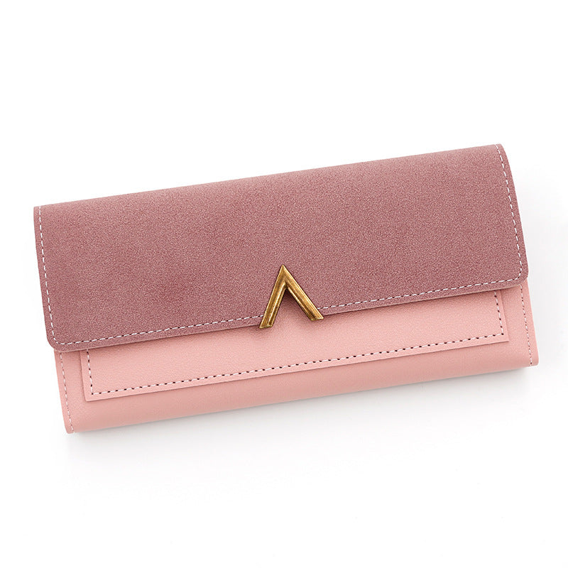 Fashionable Simple Long Wallet – Women’s Slim Stylish Wallet