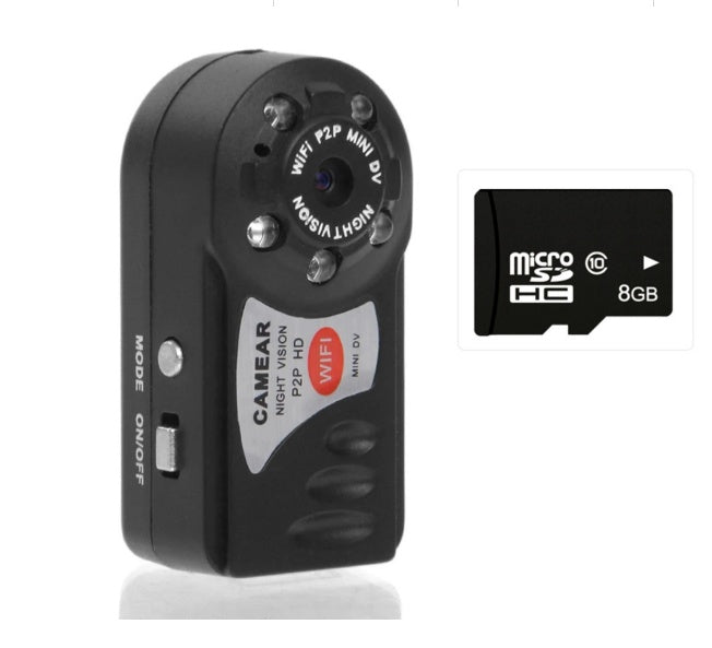 Buy Mini WiFi Camera with Night Vision & Wireless DVR Recording