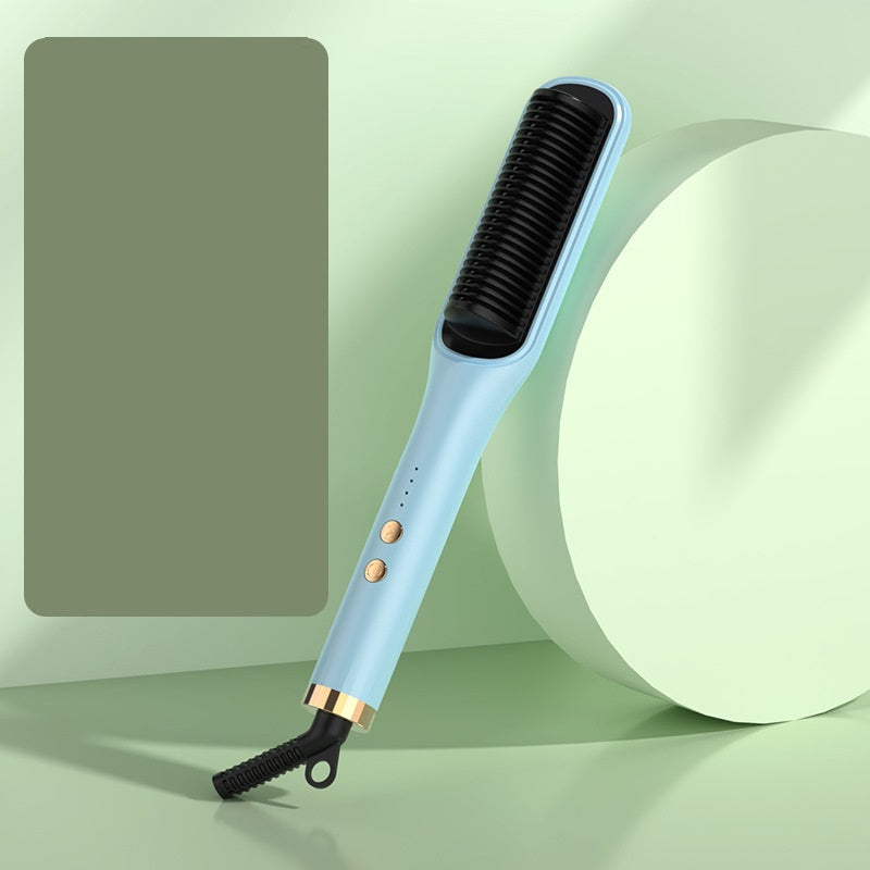 Electric Hair Curlers Hair Comb Straightener Anion Hair Care