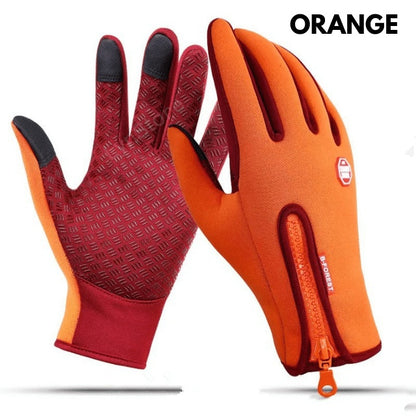 Buy Winter Touch Screen Motorcycle Gloves – Waterproof Fleece