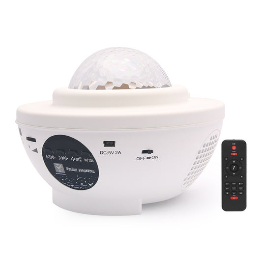 Portable LED Bluetooth Music Projector Light for Home & Party